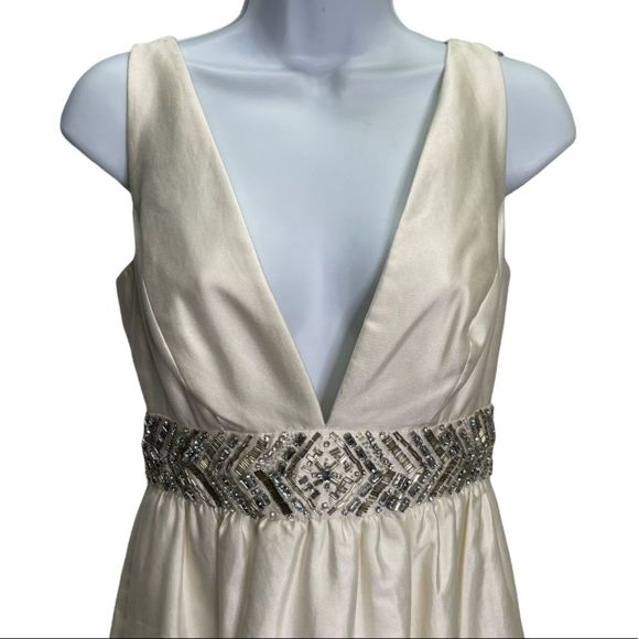 J Crew Annabelle Wedding Dress Gown Formal Crystal Size 0 - Picture 5 of 10